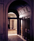 Archway, entrance, wood paneling, millwork, CNC