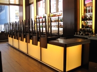 Bar, restaurant, fixtures, millwork, architectural woodwork, CNC